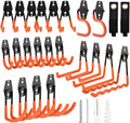 24 Pack Garage Hooks Steel Heavy Duty Garage Storage Hooks Utility Steel Wall Mount Garage Hanger&Organizer for Bikes,Garden Tools, Ladders, Bulk Items，Ropes and More Equipment