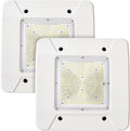 OSTEK 2 Pack LED Gas Station Canopy Light, 150W Carport Ceiling Light 5700K, Outdoor Rated (600W HID/HPS Equivalent), 90-277V IP65 DLC & UL Listed (150W-2 Pack)