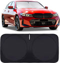 INSAUTO for 2019-2023 2024 2025 BMW 3 Series Car Windshield Sun Shade Sunshade for 2022-2025 B&W 3 Series 330i M340i Sun Protector Front Window Windshield Cover Fit 3-Series 3 Series Accessories