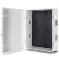 Outdoor Electrical Junction Box, ABS Water Resistant Enclosure with Internal Mounting Panel & Hinged Cover (18.1" H* 12.6" L* 6.3" W)