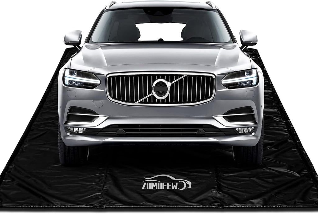 Garage Car Mat, Non-Slip Garage Floor Mat, Heavy Duty Waterproof Containment Mat for Snow Ice Water and Mud (7'9" x 18')