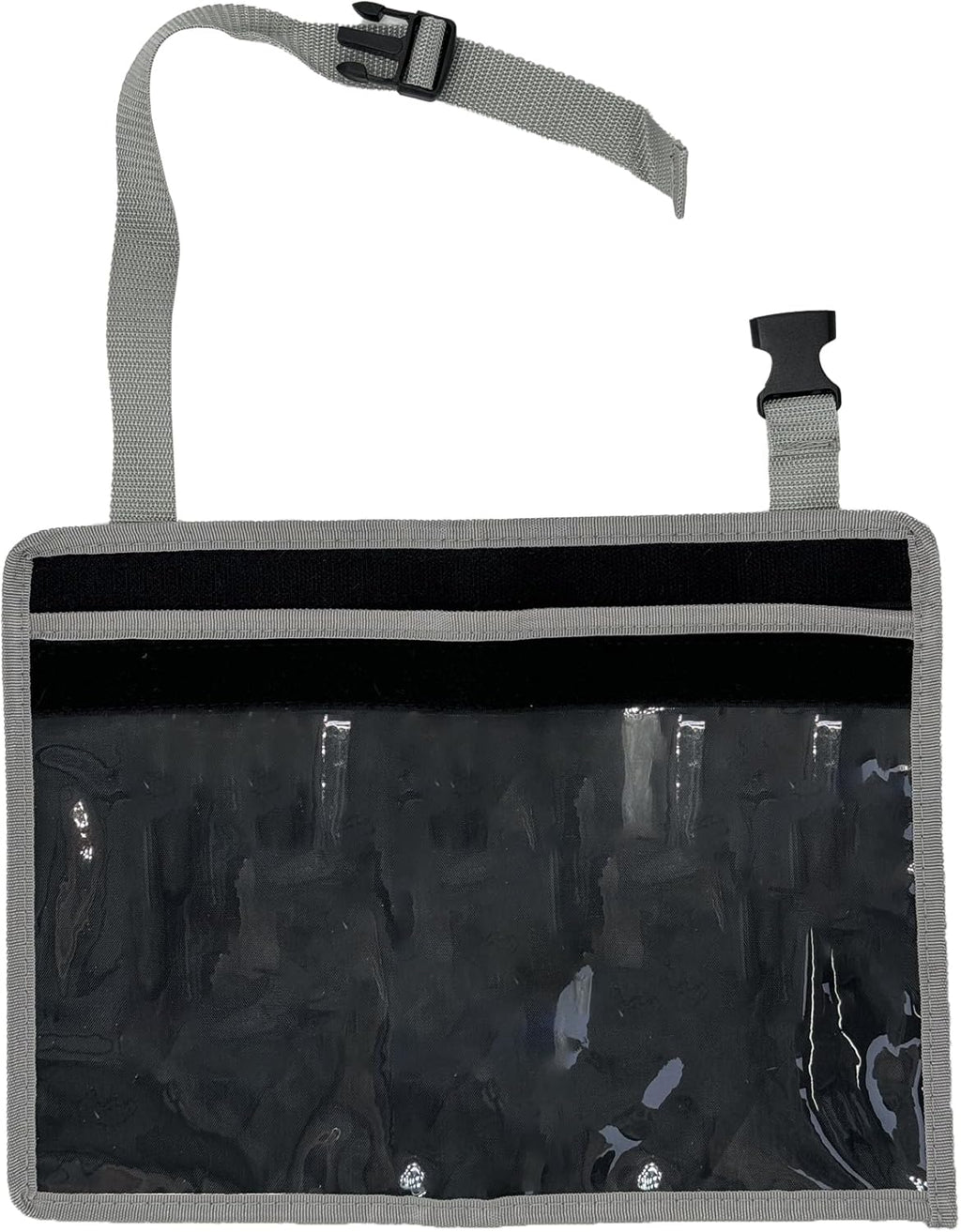 License Plate Holder with Hanging Strap, Test Drive Tag Bag, Dealer Plates License Frame Cover, for Car SUV Truck (Grey, 1)