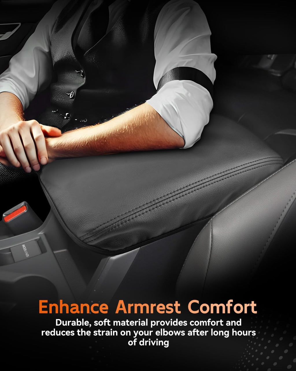 CDEFG for Subaru Crosstrek/Impreza 2023-2025 Center Console Cover Armrest Box Cover for Crosstrek/Impreza 2024 2025 Accessories Console Arm Rest Protector