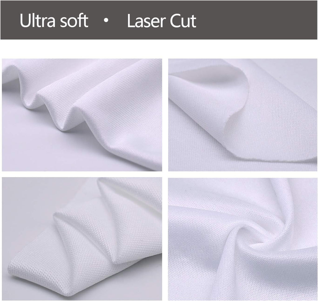AAWipes Cleanroom Cloth Wipes 9"x9" (Bag of 150 Pcs) Double Knit 100% Polyester Wipers Lint Free Cloths with Ultra-fine Filaments, Laser Sealed Edge, Class 100 Cloths, Ultra-soft Wipes CP14009