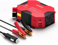500 Watt Car Power Inverter DC 12V to AC 110V Car Plug Inverter Adapter Power Converter with 4 USB Charging Ports and 2 AC Outlets Car Charger