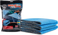 Chemical Guys Thirst Trap Microfiber Chamois Towel, Safe for Cars, Trucks, SUVs, RVs, Motorcycles, & More, 24"x28" (Blue) 2 Pack