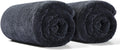 JOYMOOP Microfiber Towels for Cars, 2 Pack 63" x 29.5" Car Drying Towel, Dark Gray Reusable Car Towel, Quick Drying Car Microfiber Cleaning Cloth for RVs, SUVs, Trucks