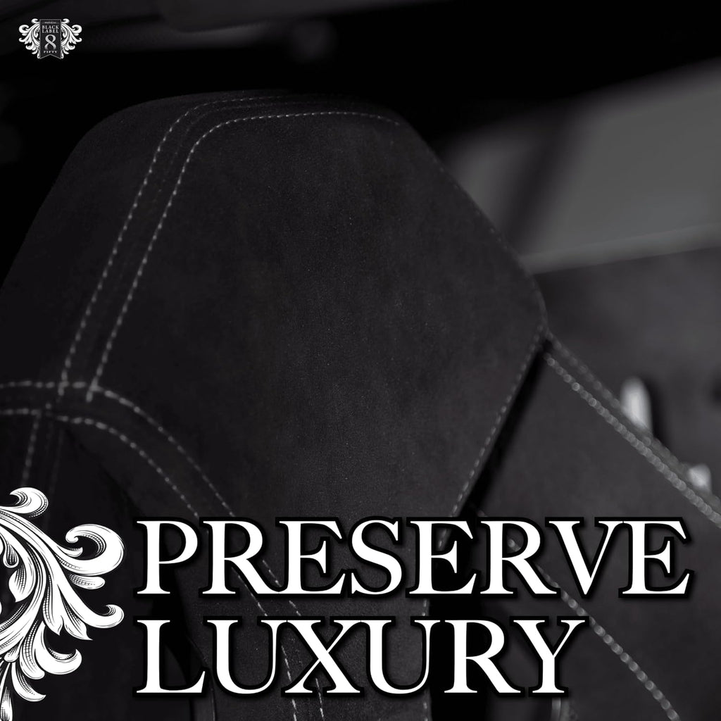 Pinnacle Black Label Suede-Soft Alcantara Protectant | Advanced Spill & Stain Protection for Micro-Suede & Alcantara | Clear Finish | PBL-275 | 8 oz