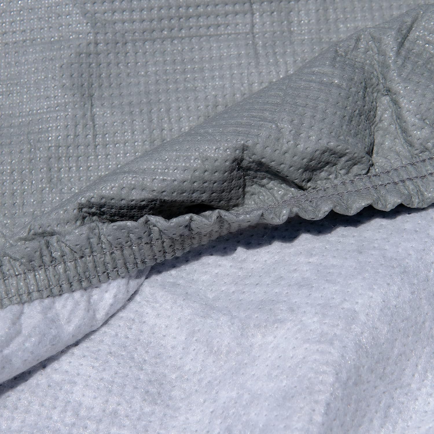 5 Layer Car Cover for Cadillac Eldorado 1987 1988 1989 1990 Coupe 2-Door Semi Custom Fit Full Coverage Heavy Duty All Weather Protection Breathable Dust Wind Shield