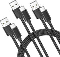 Basesailor USB Type C Charger Cable 3-Pack 3.3/6.6/10FT,Car Charging Cord for iPhone 15 Pro Max,Samsung Galaxy Tab S9 A10E A21 A51 A52 A53 A54 A70 A72 A73 A42 A34 A33 A14 A12 A22,S23 S20 S21 S22 Plus