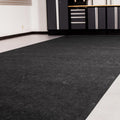 G-Floor Drip & Dry Absorbent (7'6" x 17', Grey) Floor Mat with Waterproof Vinyl Backing for Protecting Your Garage Floor - Just Unroll to Install!