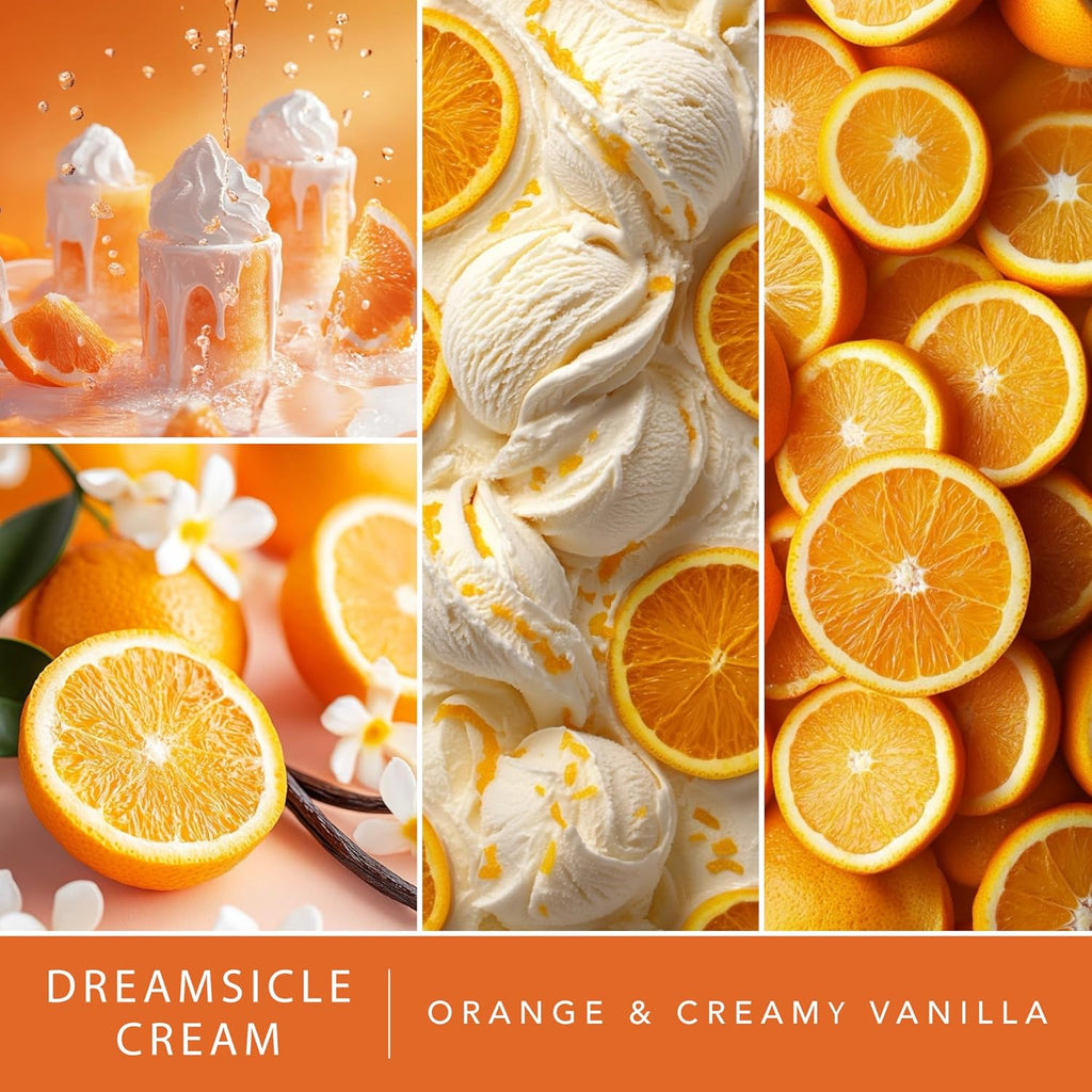 Scentsationals Wax Melts Staycation 4-Pack – Long Lasting Wax Cubes with Strong Scent for Warmers – Includes Frozen Lemonade, Caribbean Clouds, Warm White Sands & Dreamsicle Cream – 10oz (24-Cubes)