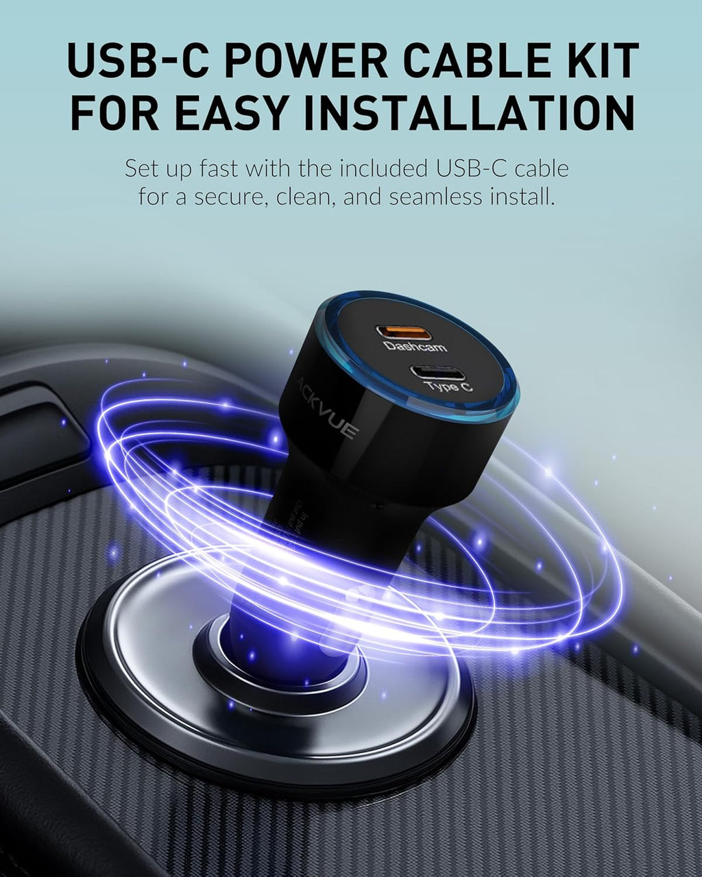 BlackVue DR770X II 2CH Dash Cam – Dual Full HD Front & Rear, Enhanced Visual Clarity, Fast Boot, USB-C for Seamless Installation, Effortless Video Playback via Wi-Fi, Smart Parking Mode (256GB)
