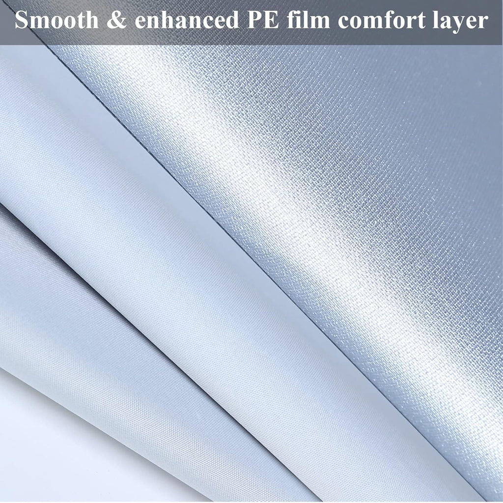 Tecoom Car Cover Waterproof All Weather,Light Shell UV-Proof Windproof Indoor Outdoor Car Covers for Autombilas Without Door Zipper & Mirror Pockets Fit Coupe/Convertible/Sport Car (167-172 Inches)
