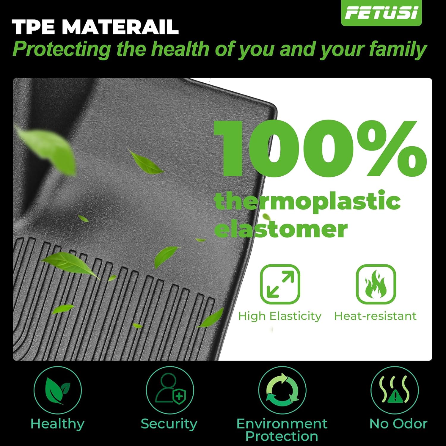 Floor Mats & Cargo Liner Set Custom Fit for Chevy Malibu 2025 2017-2024 All Weather Protection for Car Mats Anti-Slip TPE Odorless Floor Liners Chevrolet Malibu Accessories