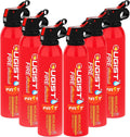 Small Portable Fire Extinguisher for Home and Kitchen, 21oz Each, 6-Pack, Water-Based Fire Extinguishers for Quick Emergency Response, Prevent Re-Ignition, Ideal for Vehicle and Camping, MSJ620