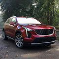 Windshield Sun Shade Car Sunshade for 2019-2023 2024 2025 Cadillac XT4 Accessories Windshield 240T Silver Coating Sun Visor Cover for XT4 Front Window Shield Protector Block Heat UV Rays Keep Cooler