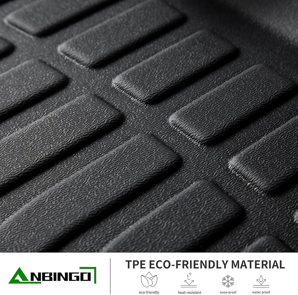 ANBINGO®Floor Mats Fit for Infiniti QX50 2019-2025 All Weather Mats for Infiniti QX50 TPE Car Mat Rugs for Infiniti QX50 Rubber Trunk Carpet for QX50