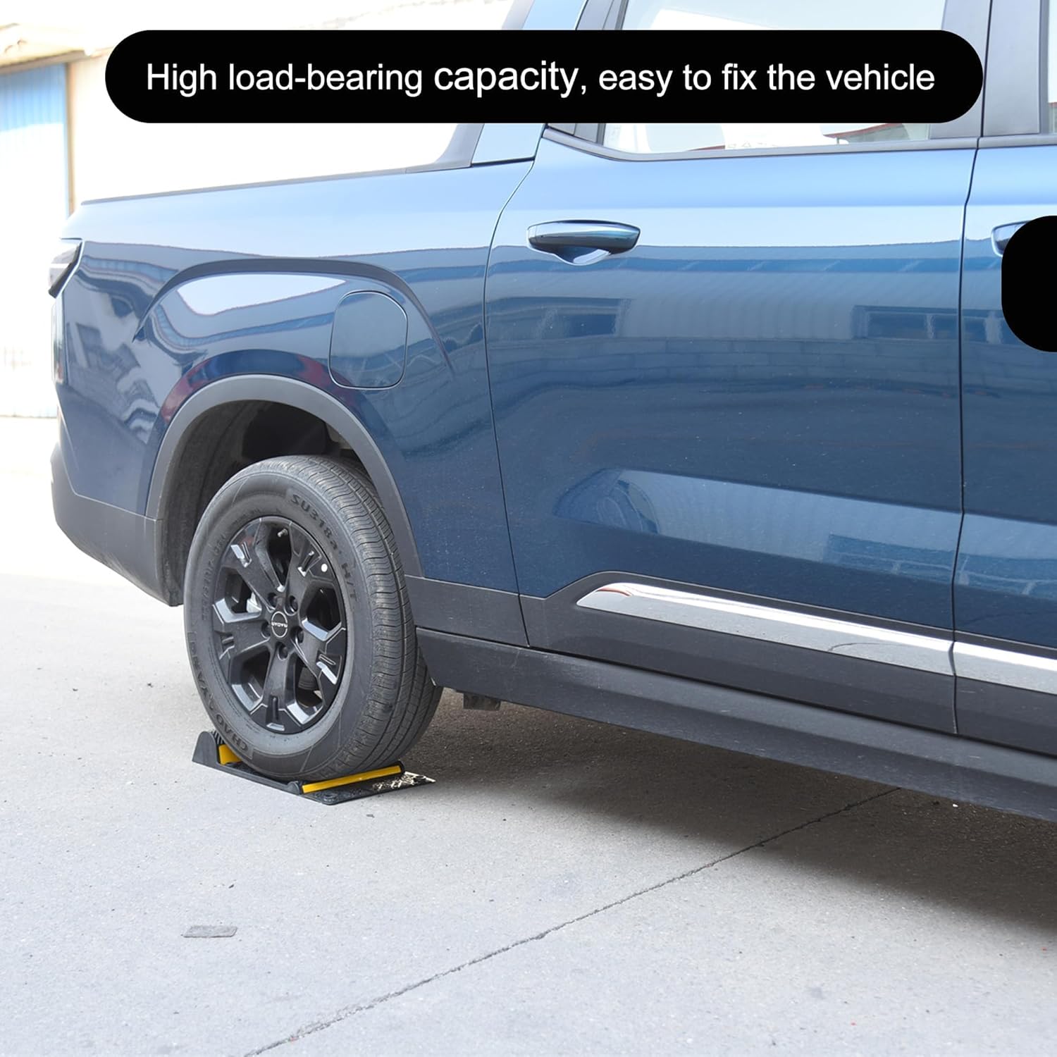 11''x21''/28cmx53cm Parking Guide Mats,Durable Self Adhesive Anti-Skid Wheel Stopper, Parking Assistance Accessories for Garage Vehicles (8 Pack)