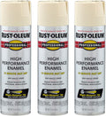 Rust-Oleum 7570838-3PK Professional High Performance Enamel Spray Paint, 15 Oz, Gloss Almond, 3 Pack