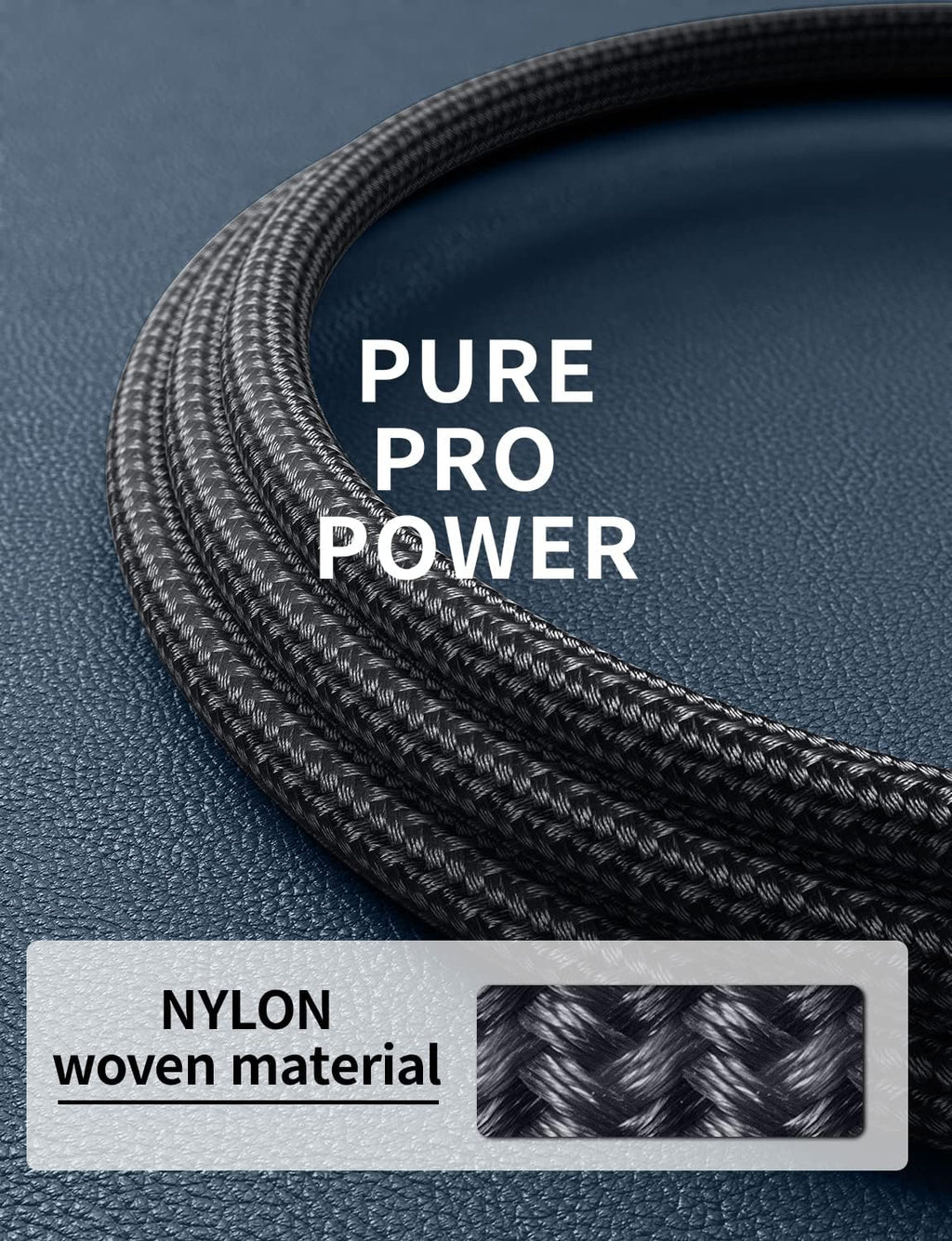 Extra Long USB C to USB C Cable 15FT, 100W USB C Cable Fast Charging, Upgraded Extra Durable Braided USB C Cord for iPhone 16 15 Pro Max, MacBook Pro, Samsung Galaxy S10 S9 Plus, LG and More-1Pack