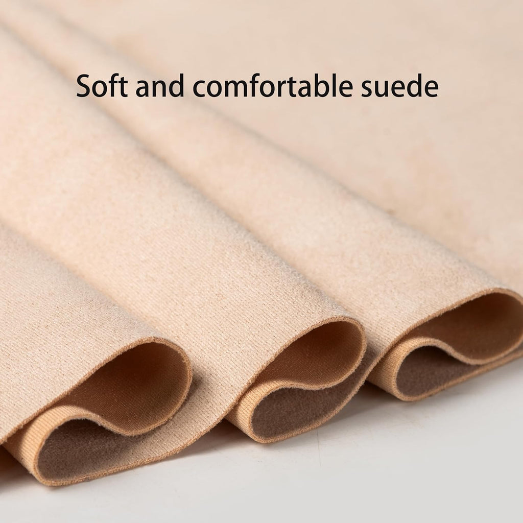 Soft Memory Foam Lumbar Support Pillow for Car Seat with Velvety Suede Cover – Comfortable Back Cushion for Drivers and Passengers