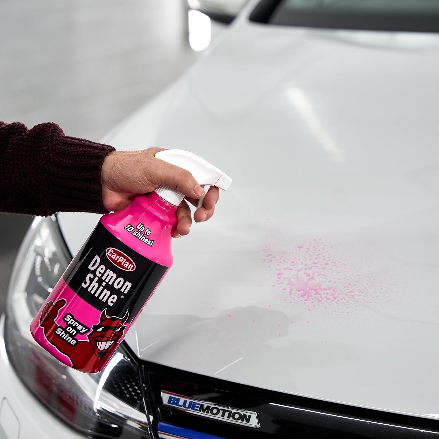 Demon Shine 34 fl Oz (1L) - Spray on Shine