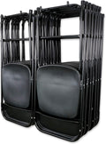 StoreYourBoard Double Chair Storage Rack – 2 Pack Heavy Duty Folding Chair Rack for Garage Organization, Holds 200 lbs, Chair Hangers for Folding, Patio, Beach & Camping Chairs