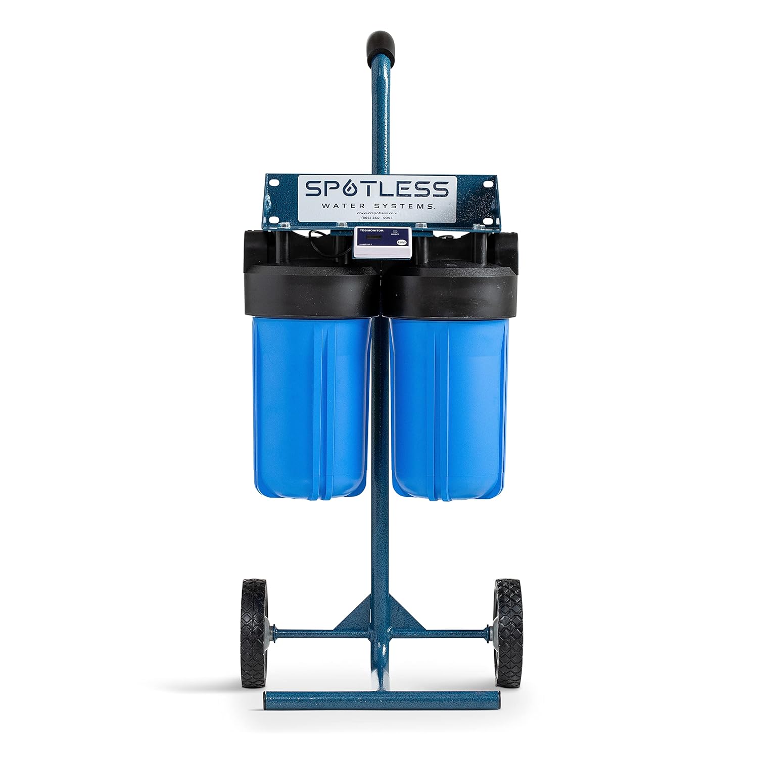 Spotless Water Systems - DIC-10, Simple Window, Solar Panel, RV & Car Wash System, Works for All Vehicles, Motorcycles, Bikes, Boats, Planes, Yachts, Towel Drying Eliminated