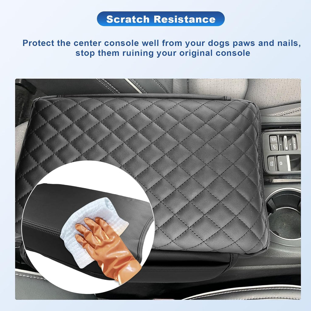 CDEFG for 2026 Honda Passport Center Console Cover for 2026 Honda Passport Accessories Armrest Cover 2026 Passport Middle Console Pad Arm Rest Cushion