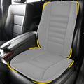 Car Seat Cushion with Back Support Pillow, Comfy Lumbar Support & Seat Cushion, Memory Foam Driving Pillow for Back-Sciatica Pain Relief, Auto Pad Suitable for Car, Truck, SUV - 4D Mesh Grey