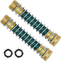 Garden Hose Extension Adapter, Hose Kink Protector with Coil Spring, 2 Pack