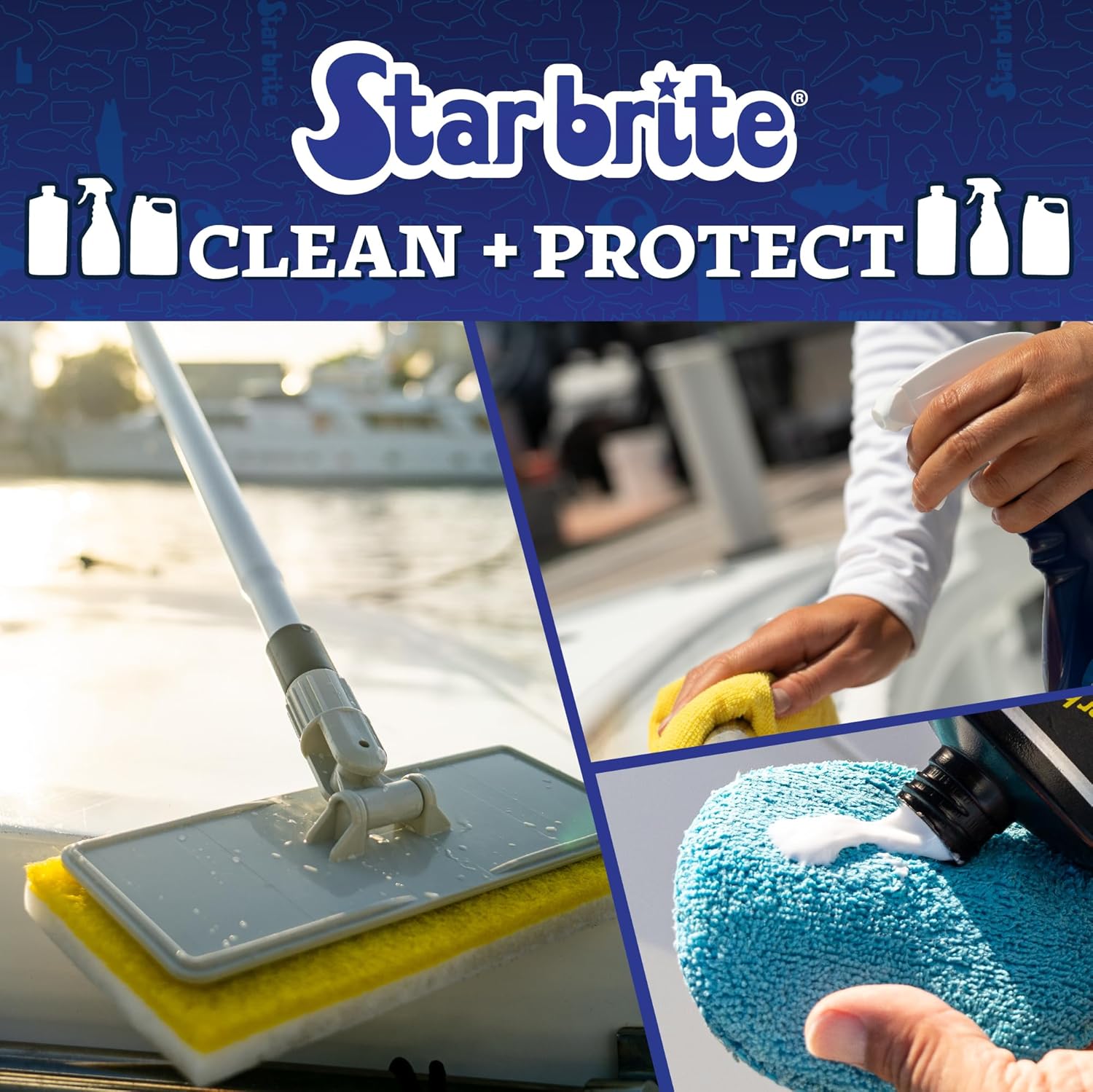 STAR BRITE Star Tron Fuel Tank Cleaner - Remove Sludge, Varnish & Other Deposits - Rejuvanate Old, Stale Fuel - Concentrated Formula Works In Gas Tanks & Diesel Tanks - 64 OZ (093664) , blue
