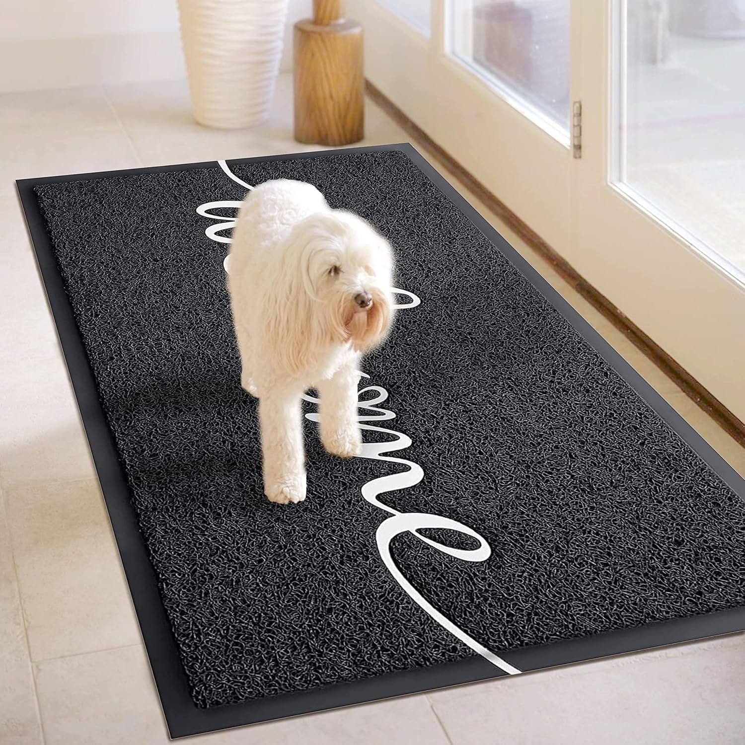EARTHALL Funny Welcome Mats Outside/Inside 48"x32", Front Door Mat Outdoor Entrance, Indoor Outdoor Mats for Home Entrance, Funny Doormat Outside/Inside Entry, Front Porch Decor for Farmhouse