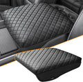 Center Console Cover Compatible with 2009-2025 Ram, Leather Arm Rest Armrest Cover for Car, Middle Console Cover, Full Protection Armrest Cover Lid Pad Cushion