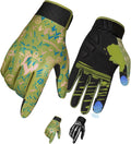 RIGWARL Skeleton Motorcycle Gloves Men Women Touchscreen, Non-Slip Mountain Bike Gloves for Men Cycling, Lightweight Dirt Bike Riding Bicycle Glove