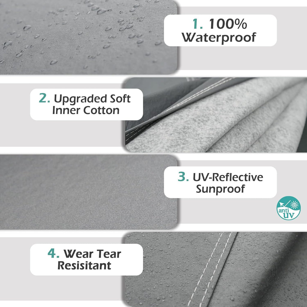 Premium Car Cover Custom Fit Porsche 911 (2011-2025), 16 Layers Heavy Duty Car Cover Waterproof All Weather with Zipper Door for Sun Rain Snow Dust Uv Protection