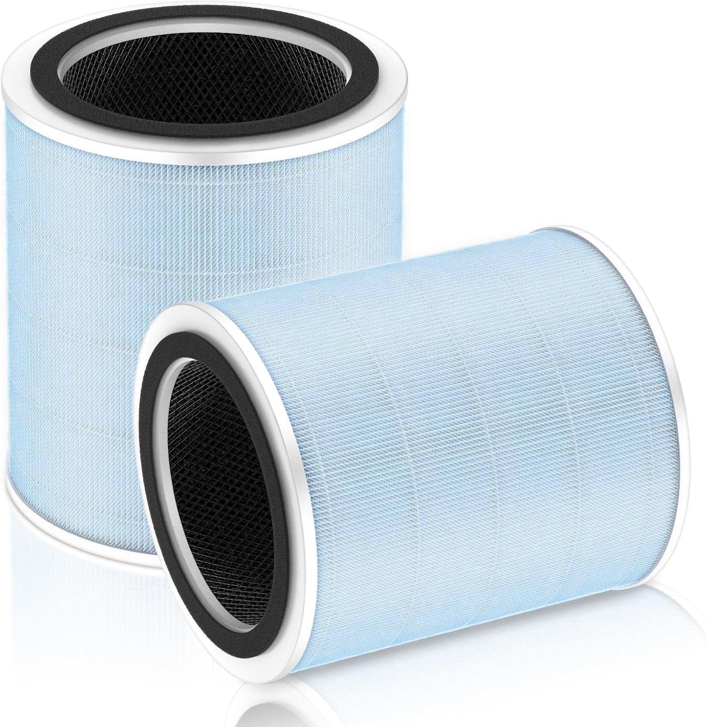 Core 400S Smoke Remover Replacement Filter for LEVOIT Core 400S Smart WiFi Air Purifier, 4-in-1 HEPA Activated Carbon Filter, Core400S-RF-SR (LRF-C401-BUS), Blue, 2 Pack