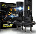 Cougar Motor H7 Bulbs, 1:1 Size H7 Lights Bulb No Adapter Required 6500K White Fog Light or Off-Road Use Plug and Play - Pack of 2