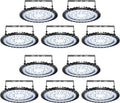 Viugreum 10 Pack 100W UFO LED High Bay Light, 10000LM 6500K Daylight White Led Bay Light Fixtures, IP65 Waterproof Commercial Warehouse/Workshop/Wet Location Area Light