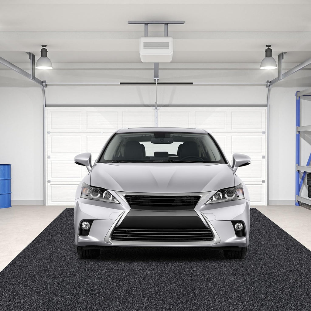 Oil Spill Mat - 96" x 48" Absorbent Oil Garage Floor Mat for Under Car - Protect Driveway from Drips, Spills, Stains, Reusable & Durable Garage Floor Protection Mat with Waterproof Backing