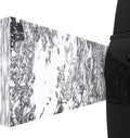 GWP02S Marble Grain Garage Wall Protector Car Door Protectors, Parking Stopper for Garage, Tool-Free, Designed in Germany (2-Pack Marble Grain)