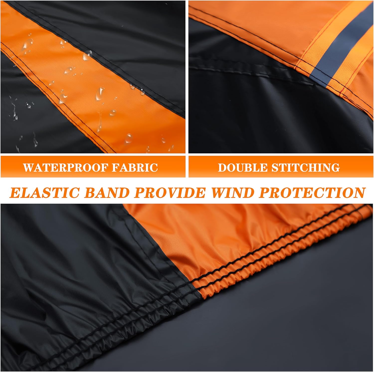Heavy Duty Waterproof Car Cover for RAM 1500/2500/3500,Chevrolet Silverado etc. Trucks All Weather, UV Resistant, Dustproof, and Snowproof. Fit Truck Length Up to 242 inch