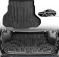 TripleAliners All Weather Trunk Mat Compatible with 2024-2025 KIA K4 Sedan Accessories Cargo Mat Custom Fit TPE Full Coverage Protection Odorless Waterproof Cargo Liner