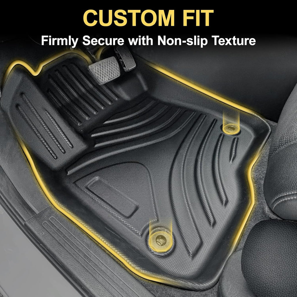 Full Set Floor Mats Custom Fit for 2023 2024 2025 Honda CR-V (Include Hybrid) All Weather Floor Mats 2025,Front&Rear Row Mats Liners &Trunk Bed mat,Honda CR-V Accessories 2025(4 PCS)