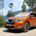 Sun Shade for Rogue Sport Windshield Sunshades for 2017-2024 2025 Nissan Rogue Sport Accessories (Not for Rogue) Windshield Cover Front Window Shields 240T Sun Visor Protect Car Blocks UV Rays