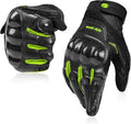 Motorcycle Gloves Touch Screen for Men Women Padding Hard Knuckle Cycling Motorbike ATV Hiking Riding Climbing Glove