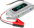 HALO Bolt Ultimate 3 Portable Car Battery Jump Starter | 130 PSI Air Compressor, 55.5Wh USB Power Bank, Large Display, Emergency Floodlight & Charger, Jumps Cars SUVs & Trucks, Inflates Tires — Grey