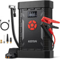 AstroAI A30 Jump Starter with Air Compressor, 4000A & 150PSI Portable Car Battery Jump Starter (10.0 Gas/8.0L Diesel) with Tire Inflator, 12V Battery Charger, 18W Quick Charge, Jumper Cables, Lights