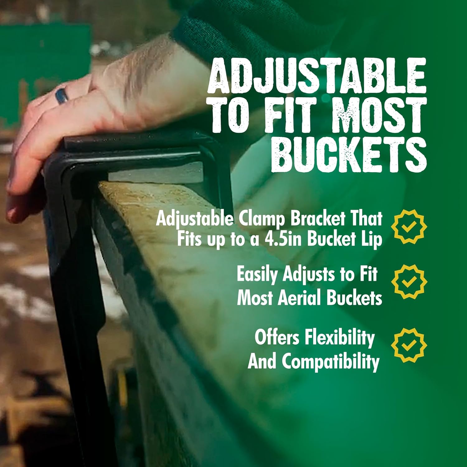 FORESTER Adjustable Bucket Chainsaw Scabbard | Chainsaw Holder for Bucket Truck Accessories